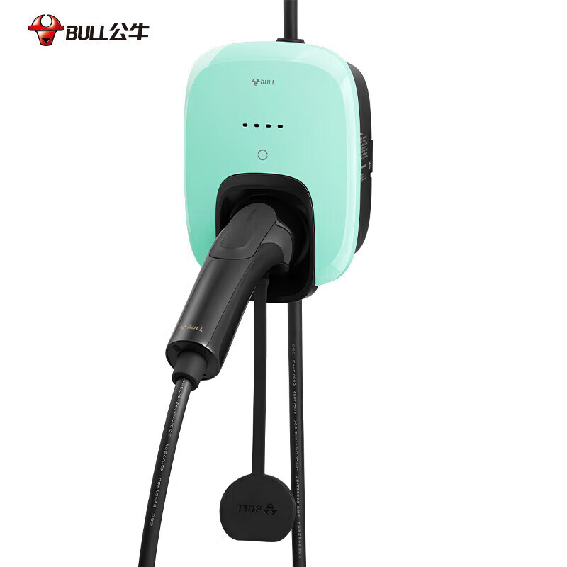 公牛 新能源汽车迷你充电桩预约充电欧拉五菱奇瑞等车型 3.5KW牛油果绿D3-B16A