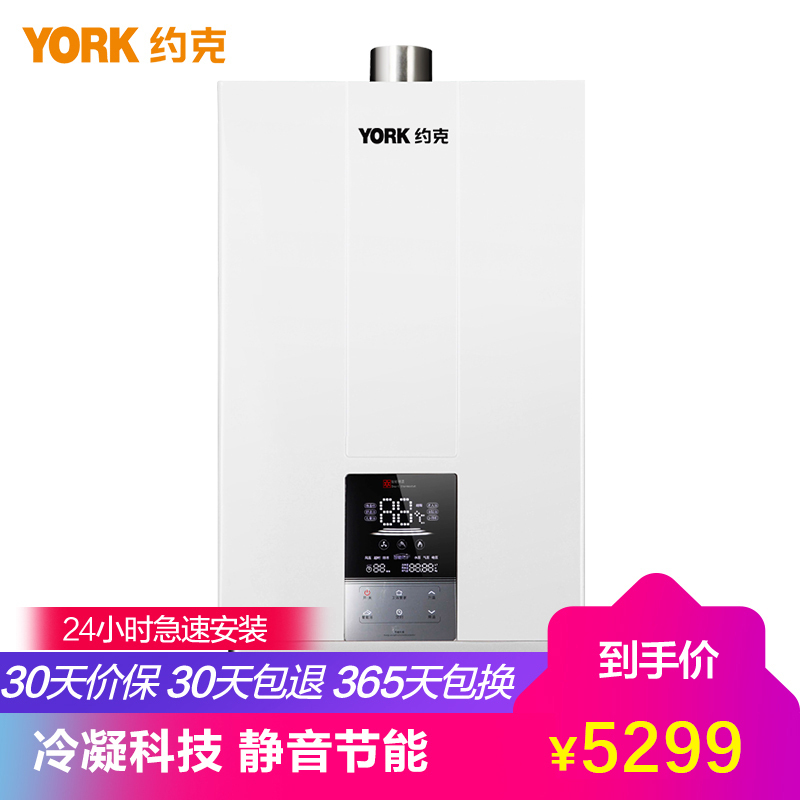 YORK约克燃气快速热水器JSLQ24-13 YK-F9