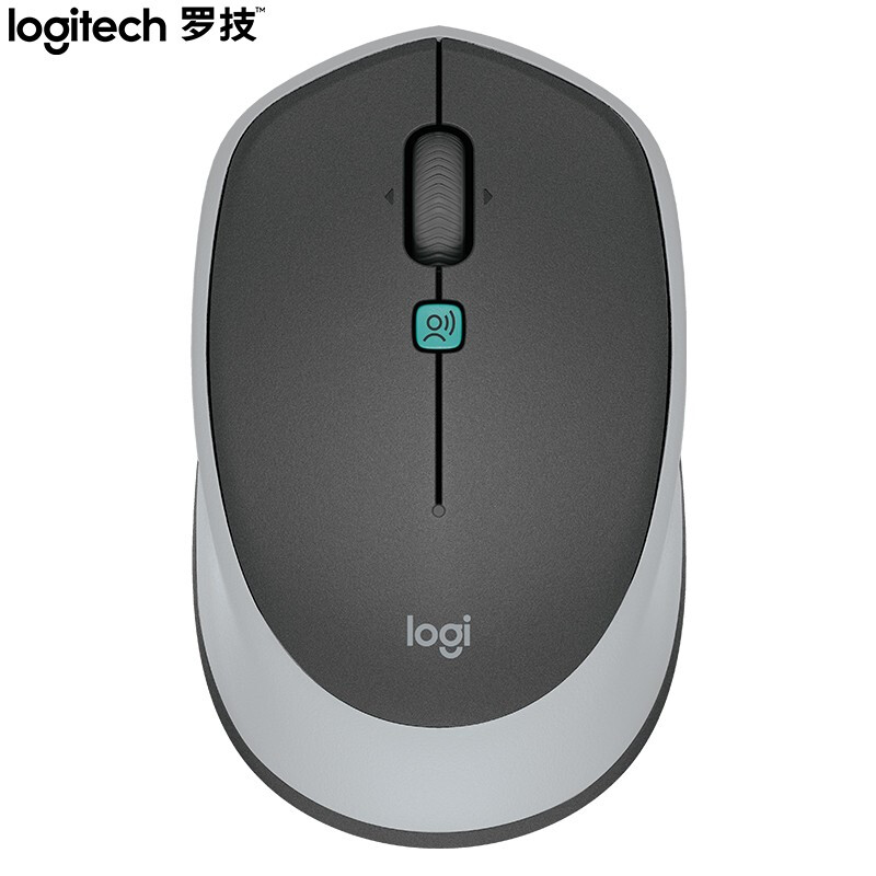 罗技(Logitech)M380 语音鼠标 黑色 黑色