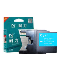 耐力(NIKO)LC400青色墨盒(适用于兄弟/Brother MFC-J6710DW/MFC-J6910DW