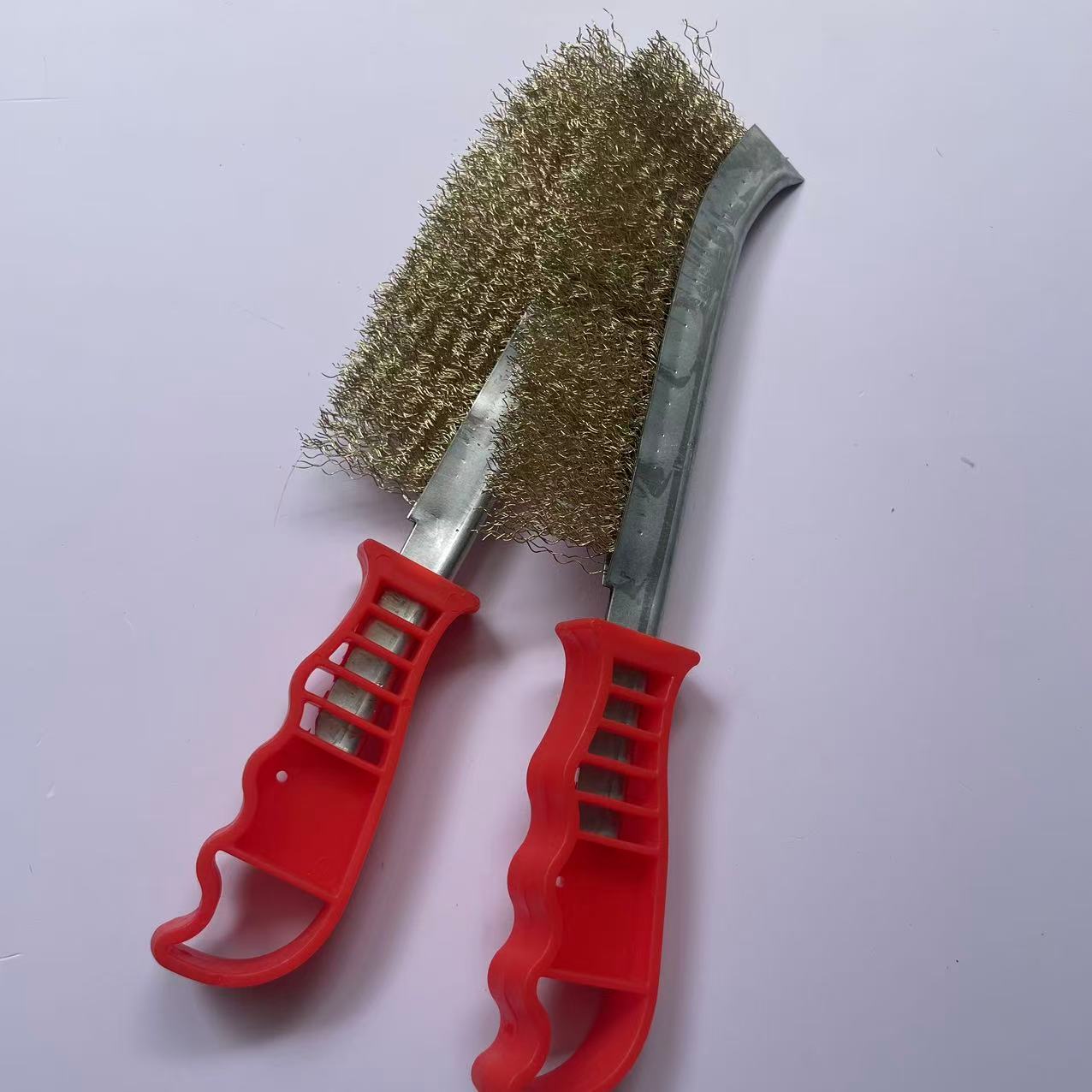 胜耀卓诚 钢丝刀型除锈刷 塑料手柄 把高清大图