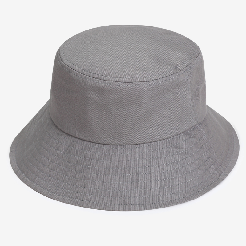 渔夫帽男大头围帽女韩版潮加大号头大适合胖脸大夏天遮阳鱼夫帽 灰色