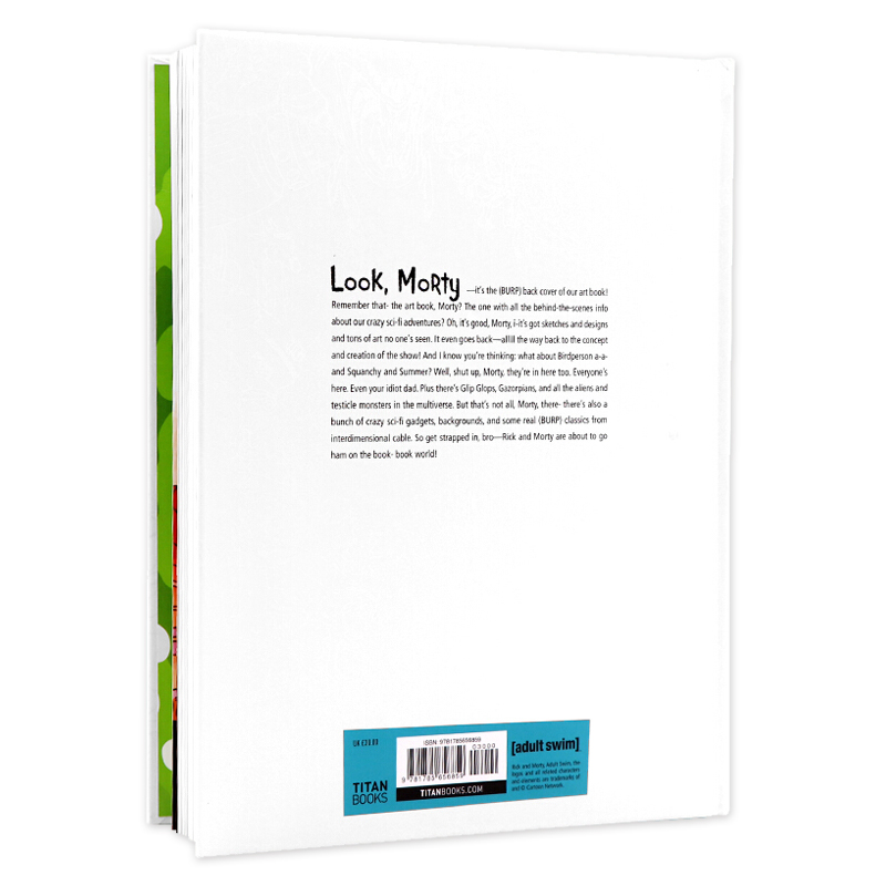 [正版]瑞克和莫蒂动画设定集1 英文原版 The Art of Rick and Morty 高分神作 脑洞大开 科幻高清大图