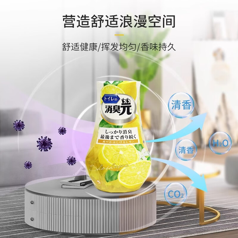 小林制药 清新柠檬 400ml 清新剂(计价单位:瓶)高清大图