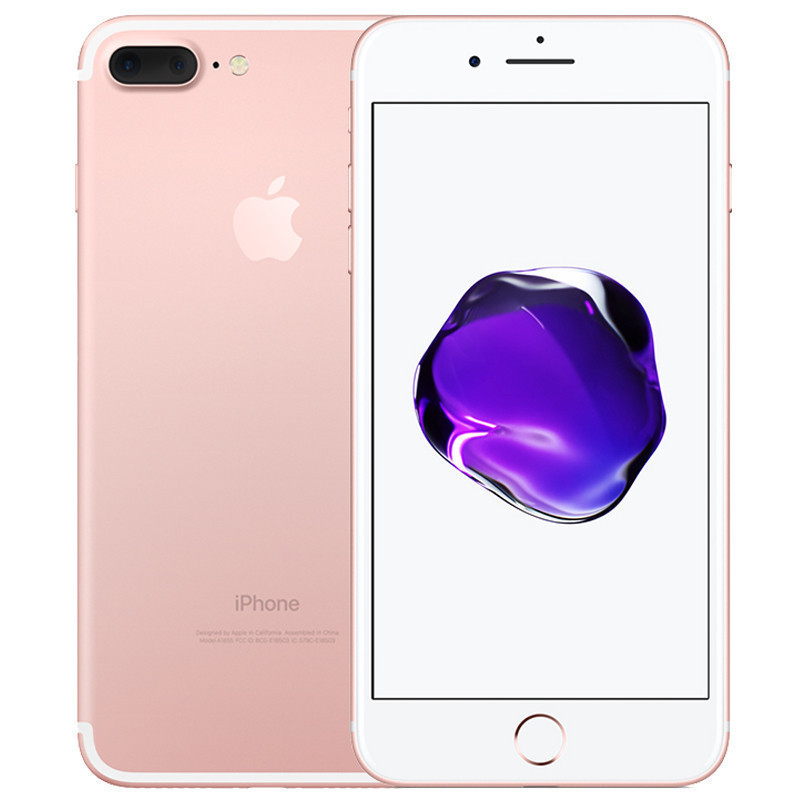 苹果(Apple) iphone7 Plus海外版官换新机未激活移动联通4G手机 5.5英寸指纹解锁 128GB 玫瑰金