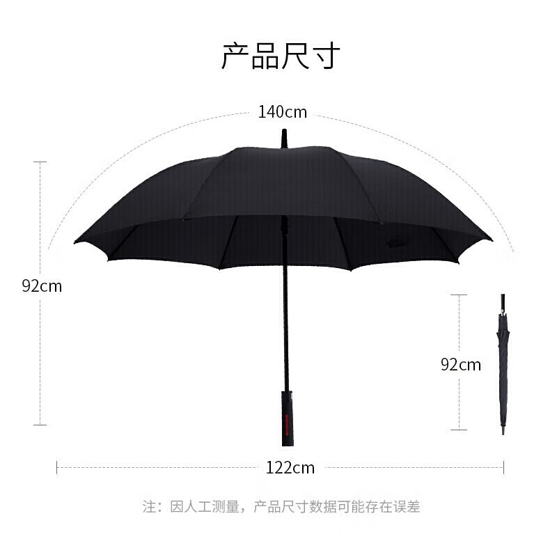 美度(MAYDU)全自动雨伞10骨折叠防风晴雨伞加大加固三折两用伞M3018高清大图