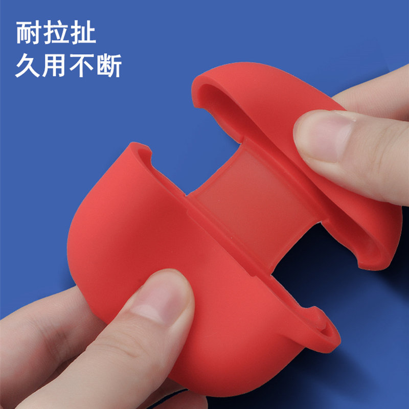 VIPin 适用苹果airpods pro保护套airpods 3代液态硅胶软套无线蓝牙耳机超薄防摔保护壳 蓝色