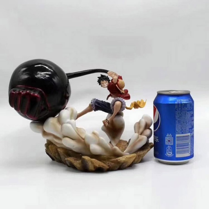 象枪路飞三挡17cm视频介绍_海贼王手办路飞四档模型三刀索隆女帝艾斯