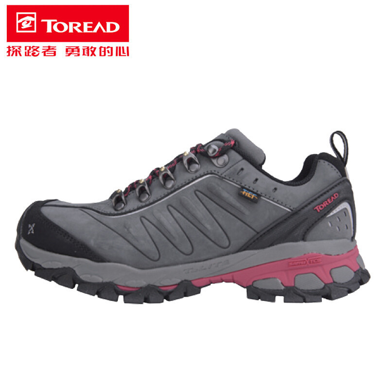 探路者(TOREAD) 户外女款轻便耐磨防水透湿徒步登山鞋KFAF92308