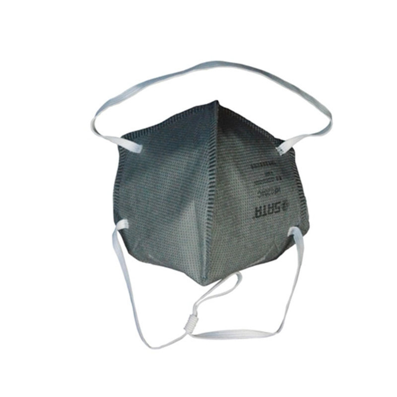 世达(SATA)自吸过滤式防颗粒物呼吸器(KN95折叠活性炭 口罩)HF0204C(50只/盒)