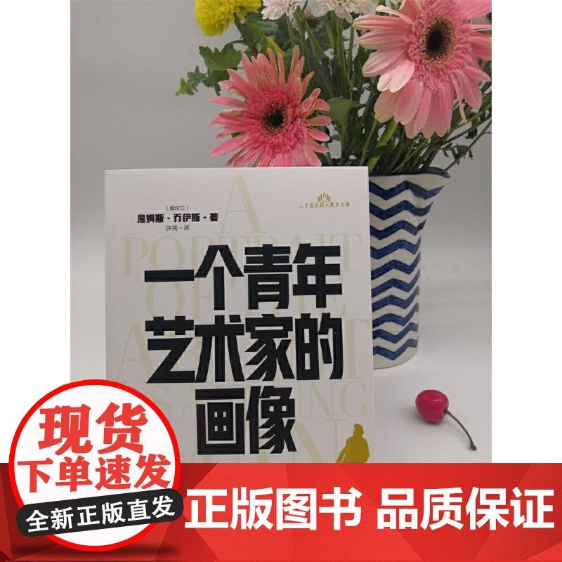 20世纪百大英文小说一个青年艺术家的画像 詹姆斯·乔伊斯 北京理工大学出版社 正版书籍图片