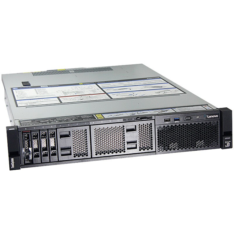 联想(Lenovo) SR590 机架式服务器 至强银牌4208*2/128G/60T机械