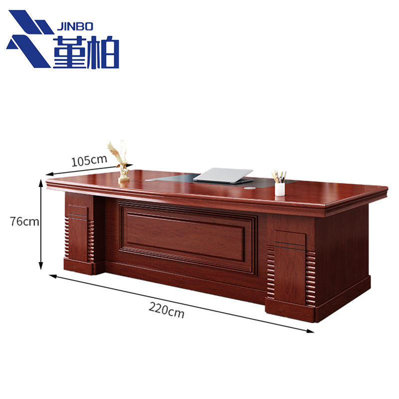 堇柏 老板桌 2.2m 张高清大图
