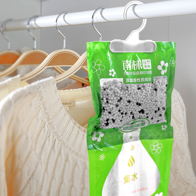 南林 除湿袋可挂式防霉干燥剂防潮衣柜室内房间吸潮吸湿盒吸水宿舍家用10袋装