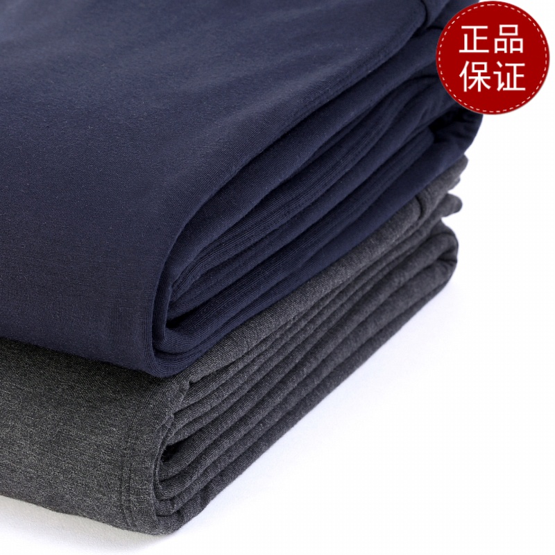 免费试穿 2024牧绒多斯新款桑蚕丝保暖裤羊绒裤外穿女士衬裤春秋装男士羊毛裤线裤高腰护膝打底裤春秋绒裤毛裤羊绒裤中老年高清大图