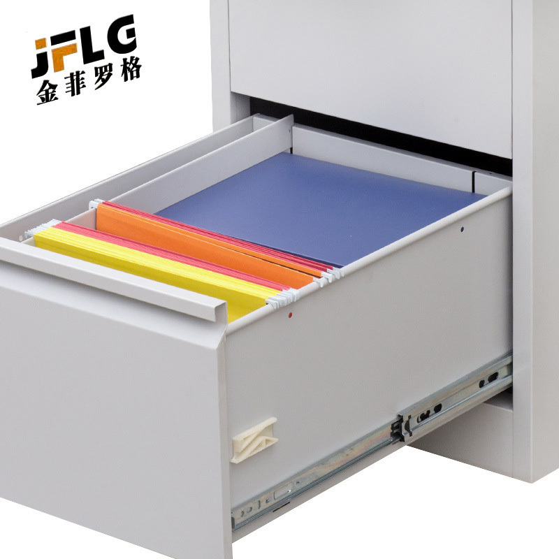 苏宁 金菲罗格 办公家具 钢制储物文件档案资料挂劳柜 二斗卡箱高清大图