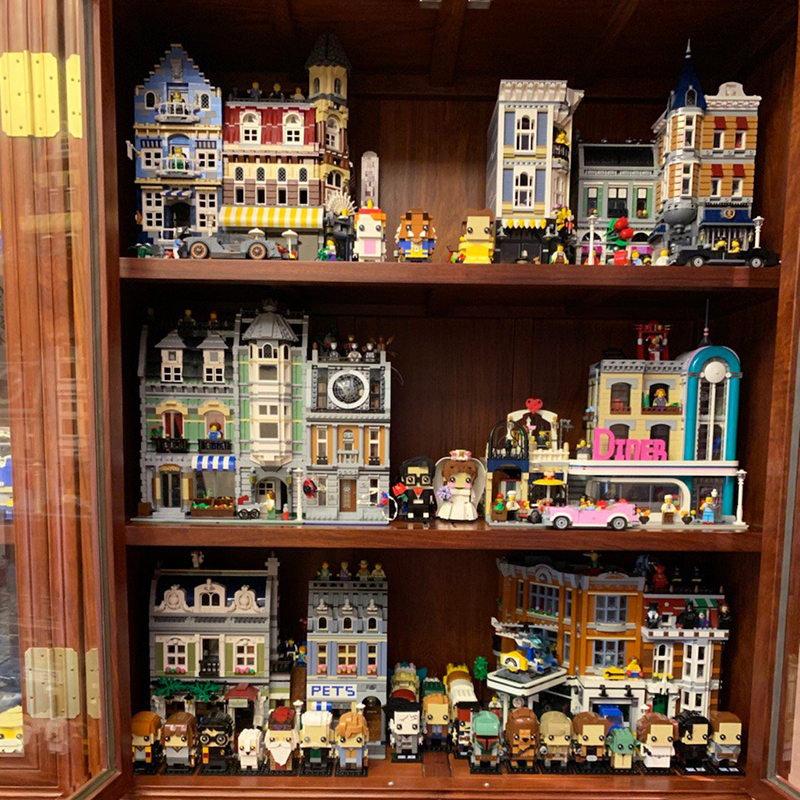 兼容乐高城市街景系列全套巴黎餐厅拼装积木女孩玩具房子别墅巴黎餐厅