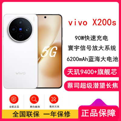 vivo X200s 直白 12GB+256GB 全网通5G双卡手机
