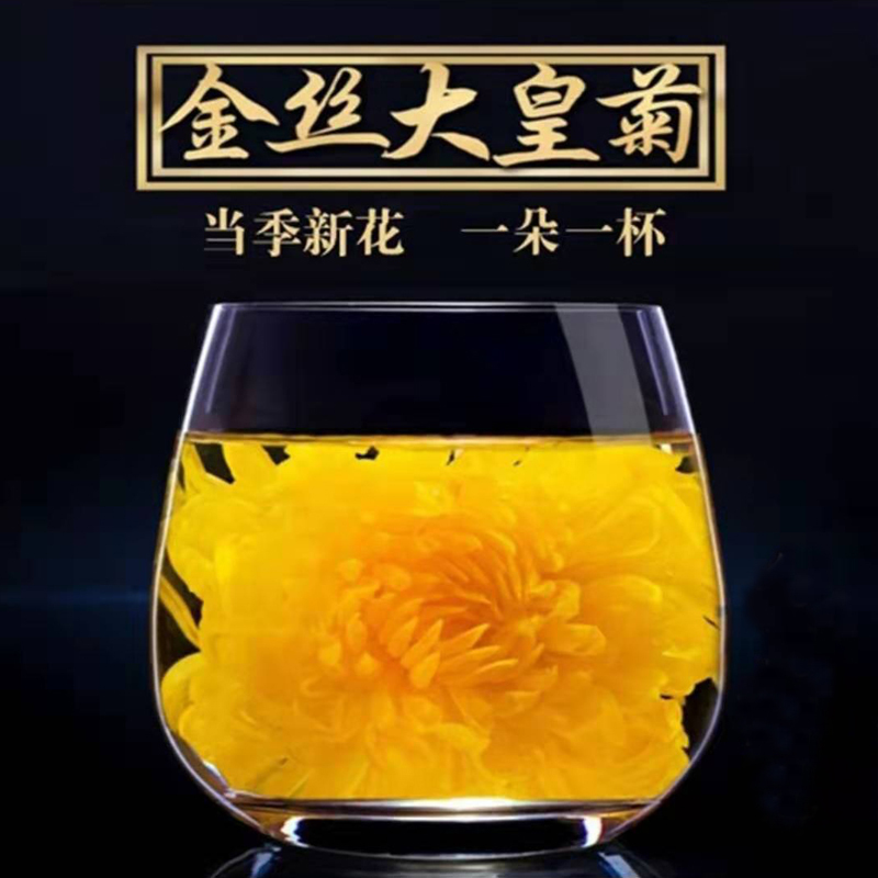 【5大朵】精选金丝皇菊单独包装一朵一杯 夏季去火必备