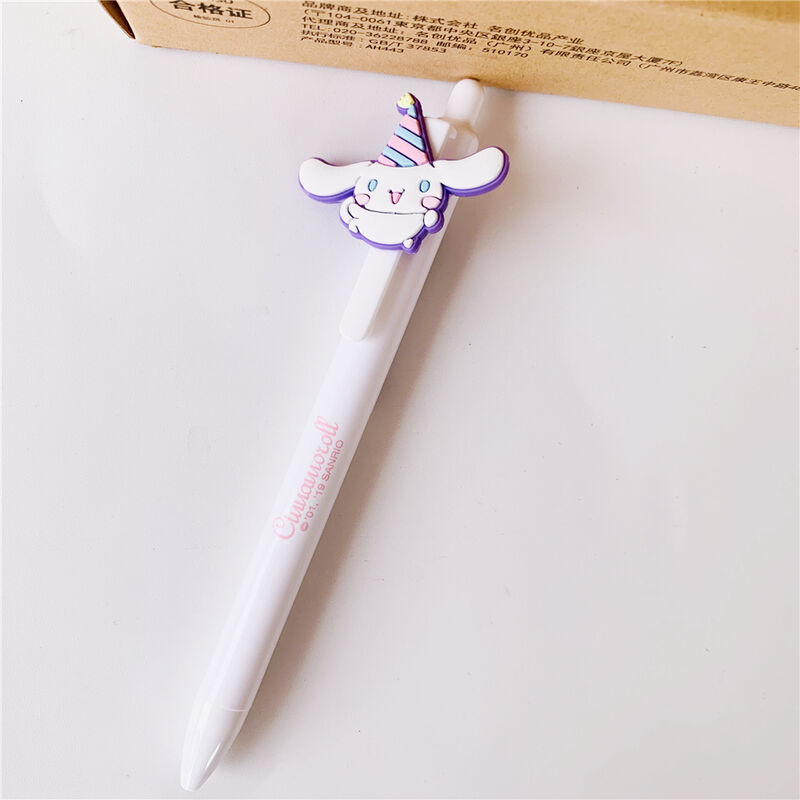 miniso名创优品三丽鸥系列玉桂狗按动中性笔趣味签字笔0.5mm 玉桂狗