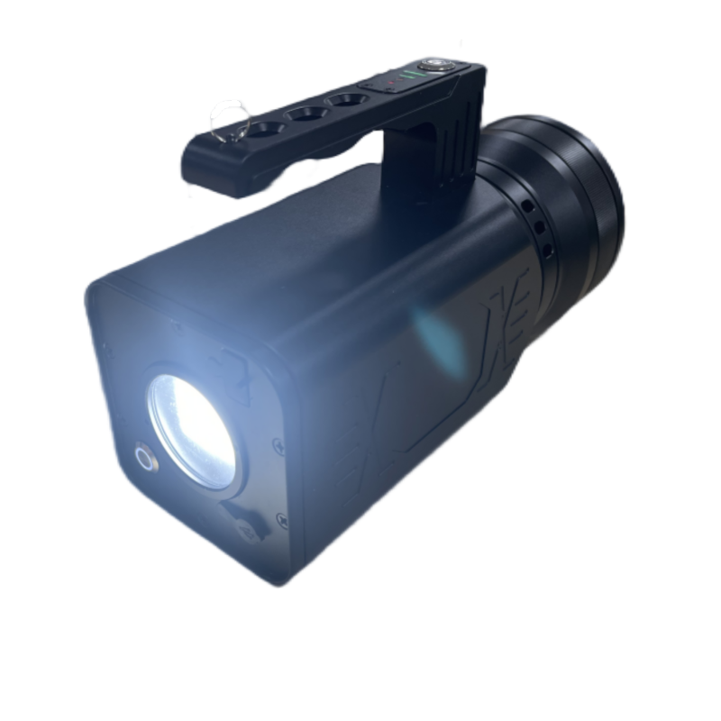 简鼎 JD6319A 120W IP65 DC22.2V LED 大功率探照灯(计价单位:盏) 黑色高清大图