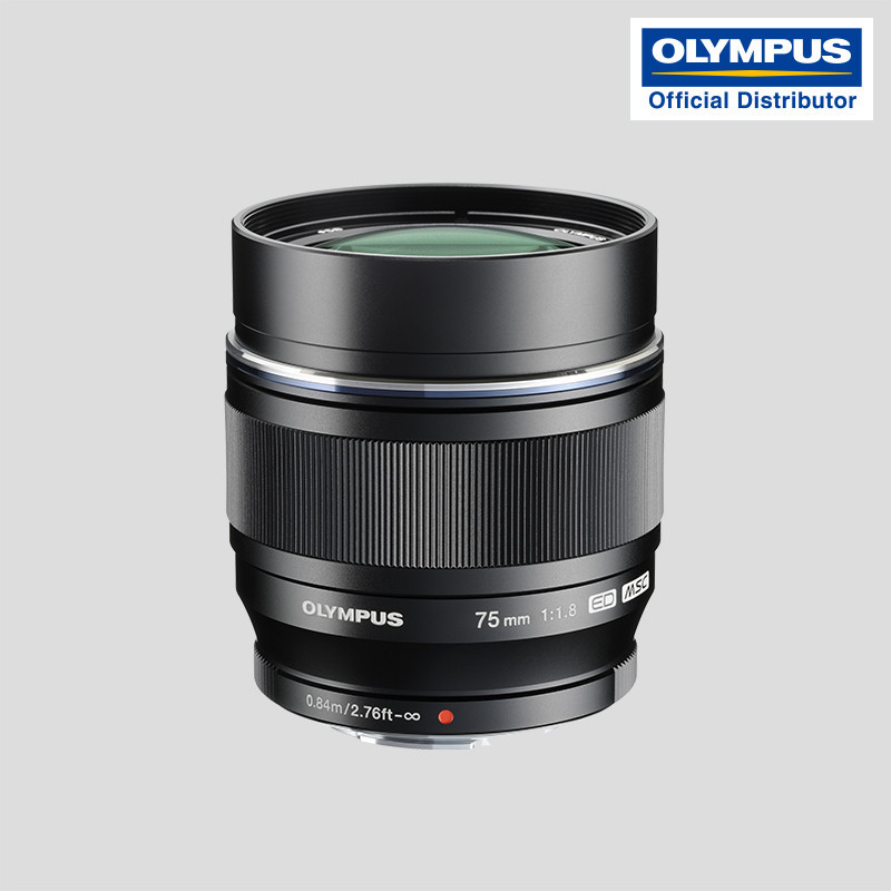 奥林巴斯（OLYMPUS） M.ZUIKO DIGITAL 75mm f1.8人像 微单镜头 黑色奥林巴斯卡口58mm