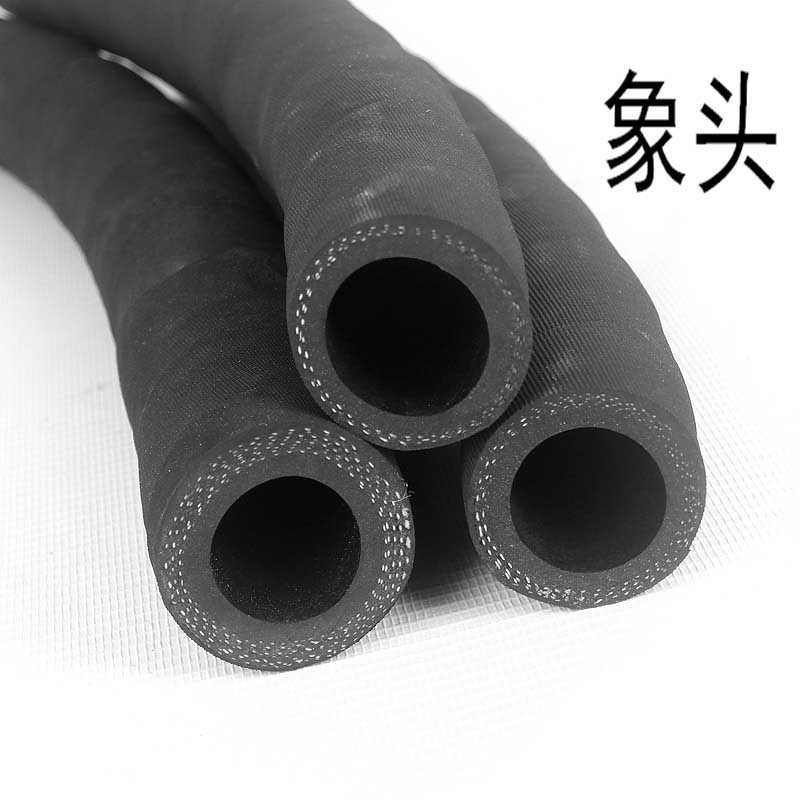 象头 5层布面黑胶管 3寸 内径75mm 17米 1束/捆高清大图