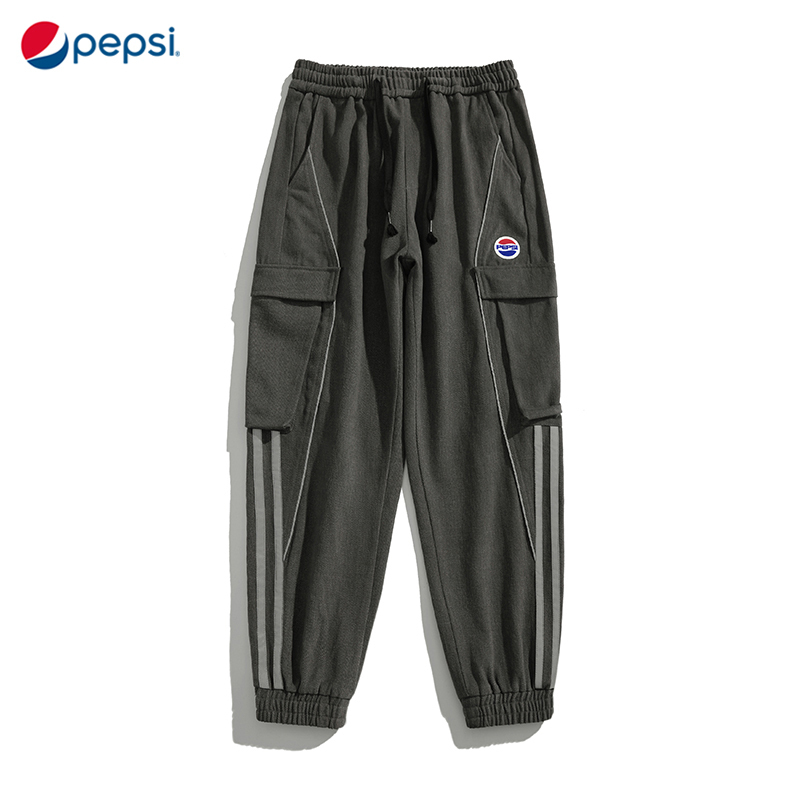 Pepsi/百事 男女同款休闲时尚潮流宽松卫裤FZP22C2021