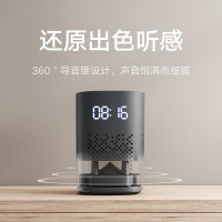 小米(MI)小爱音箱Play增强版 黑色智能音响LED时钟显示家电红外遥控 蓝牙Mesh网关 小爱同学智能语音控制