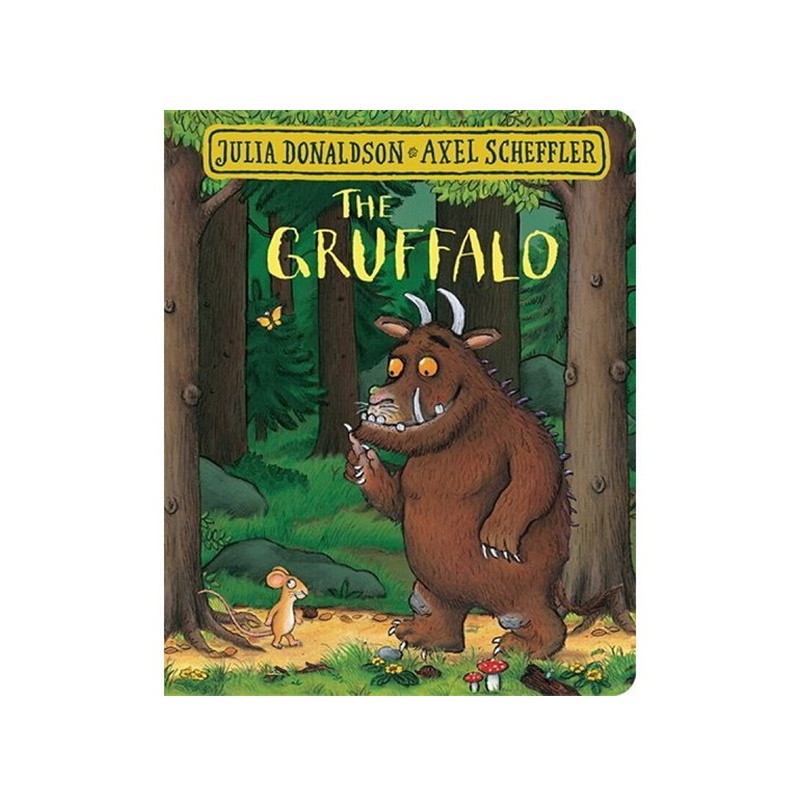 [正版]书籍英文原版3-6岁 咕噜牛 The Gruffalo 朱莉娅•唐纳纳 Julia Donaldson低幼启蒙