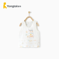 童泰新款夏季婴儿衣服3-18月婴幼儿棉纱背心男女宝宝纯棉背心