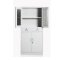 鸿业盛大简约现代中二斗文件柜850L*390W*1800H环保喷塑储物柜带锁