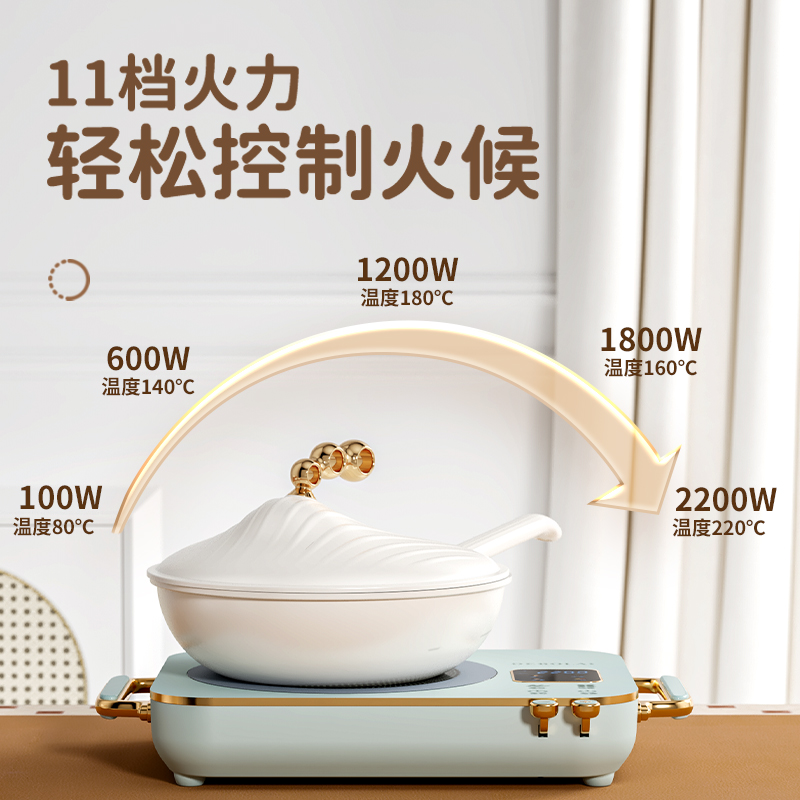 德博莱电陶炉DBL-DTL008 450*305*65mm高清大图