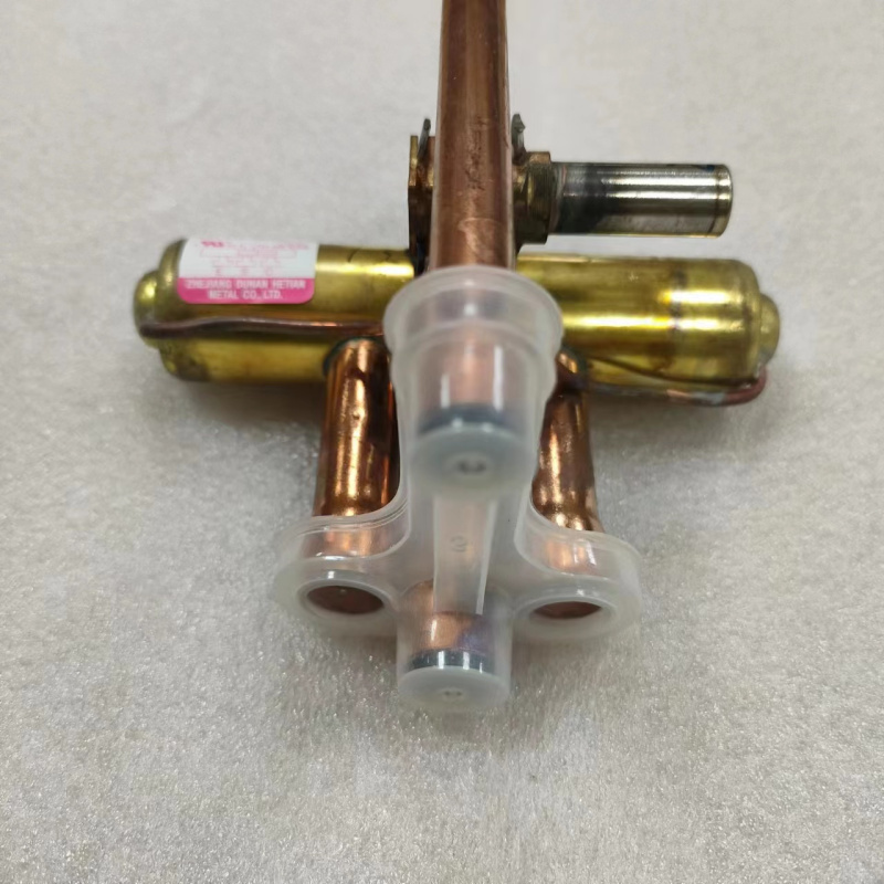 帮客材配 全新原件 盾安四通阀 DSF-9-R410A 10*12 通用三花 SHF-7H-34U-P收前务必验货高清大图