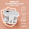 美的(Midea)足浴盆可折叠 智能恒温穴位按摩加热泡脚盆 足疗按摩器洗脚盆 漏电保护开关 MK-AJ0101星空灰