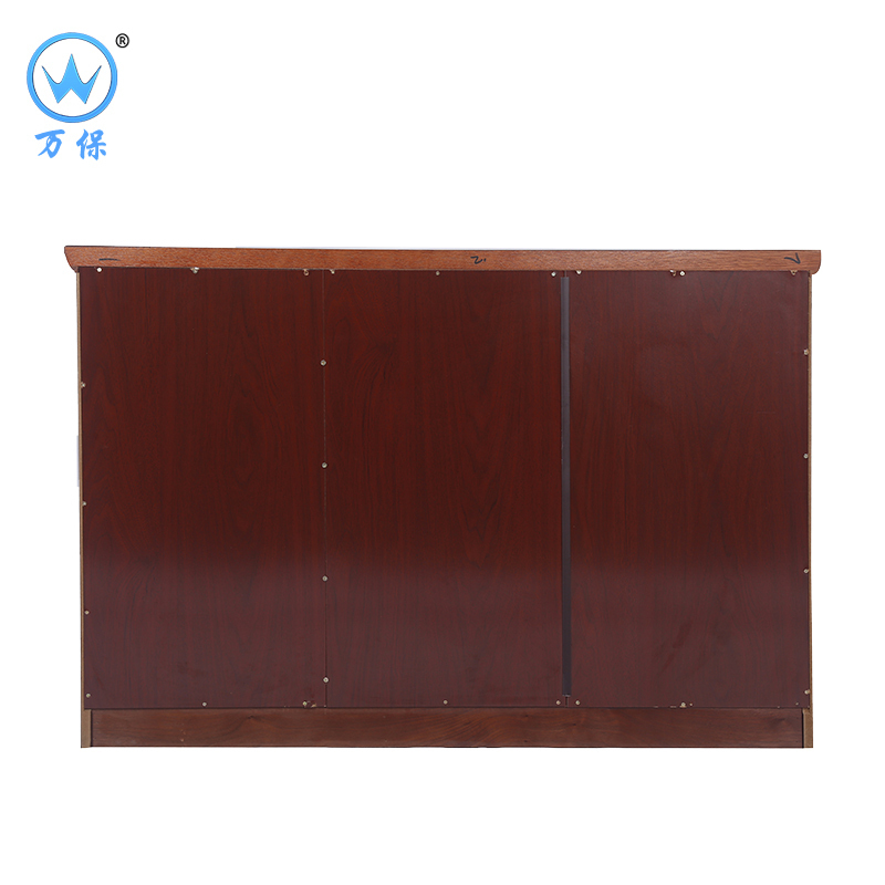 <万保>茶水柜 办公家具 木质茶水柜 餐边柜 简约现代多功能办公储物柜 文件柜 碗柜