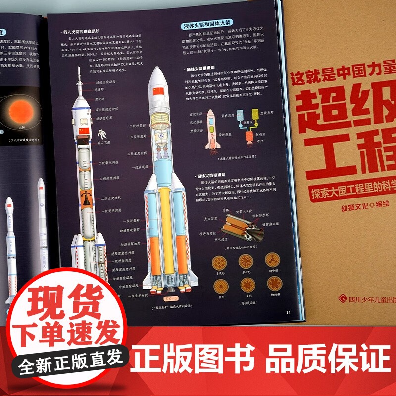 超级工程来了 这就是中国力量 精装硬壳 揭秘大国工程里的科学奥秘 用科普讲好中国故事 走向世界的中国力量高清大图