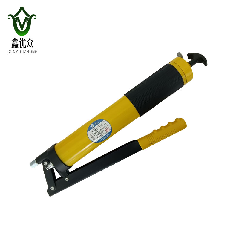 鑫优众 高压手动黄油枪 600CC 把高清大图