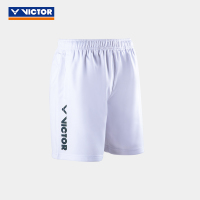 VICTOR/威克多 羽毛球服针织运动短裤训练系列R-30205 XL A（白）