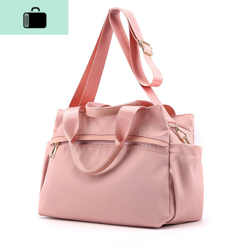 新款女包尼龙布单肩包轻便手提包时尚布艺斜跨包潮流布包女潮流new