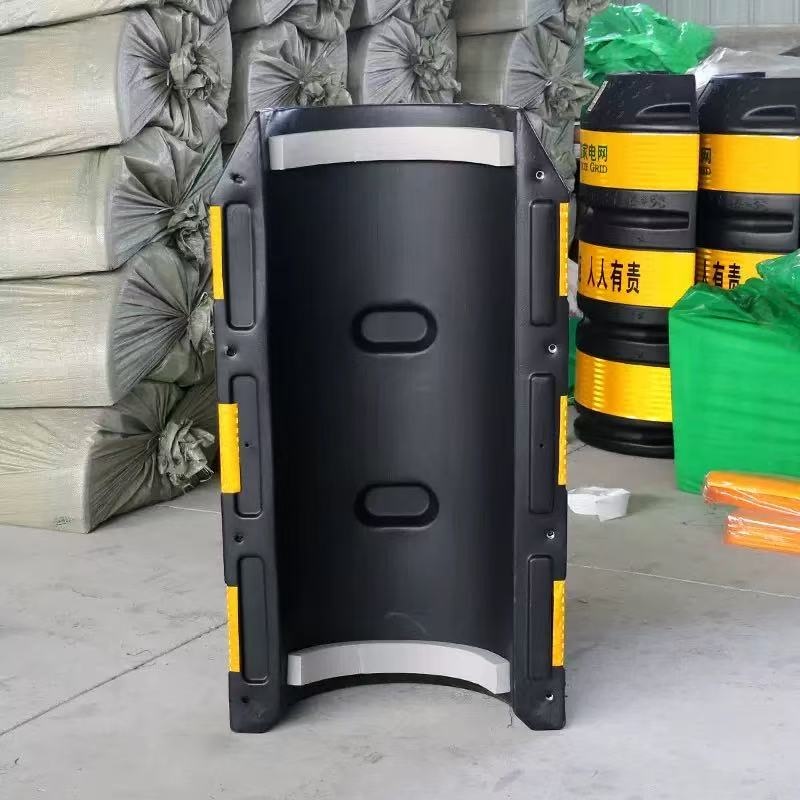 日目 电线杆警示桶防撞墩 1000*450*350mm/个高清大图