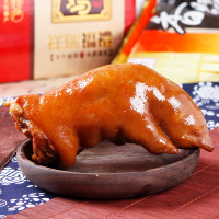 [中华特色]河北供销馆 洛杉奇 酱香猪蹄500g 酱卤肉即食卤味小吃 肉类熟食真空包装 河北石家庄特产