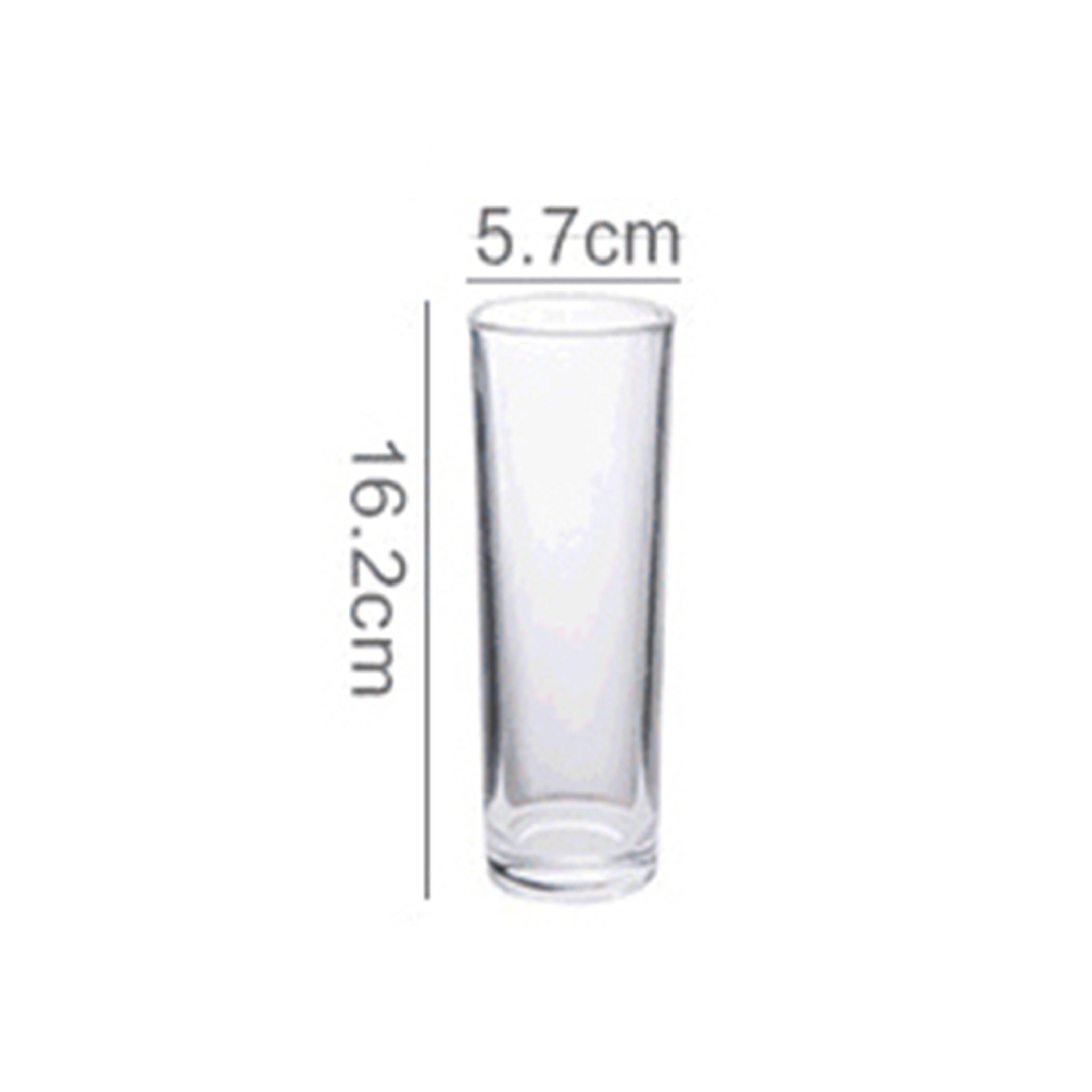 顺心优 透明玻璃果汁杯水杯早餐牛奶杯啤酒杯 325ml/个 透明色 325ml/个