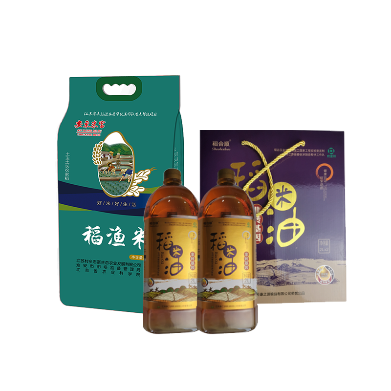 [江苏扶贫][财政集采][涟水]城乡志富 稻渔米 套餐