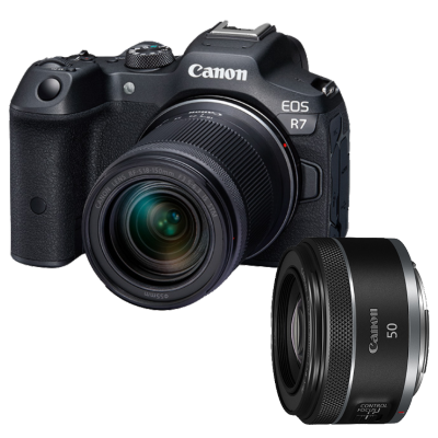 EOS R7(18-150)套机+RF50mm F1.8 STM