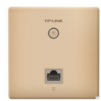 TP-LINK TL-AP302I-POE 无线面板ap路由器86型嵌入墙壁式wifi高速网络300M兆智能开关插座小中大户型家用别墅级商用企业级酒店宾馆白金色