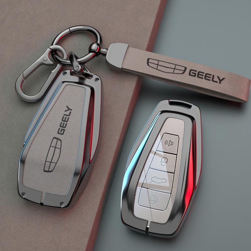 适用2023款吉利博越钥匙套星瑞男士星越l缤越汽车pro熊猫mini壳