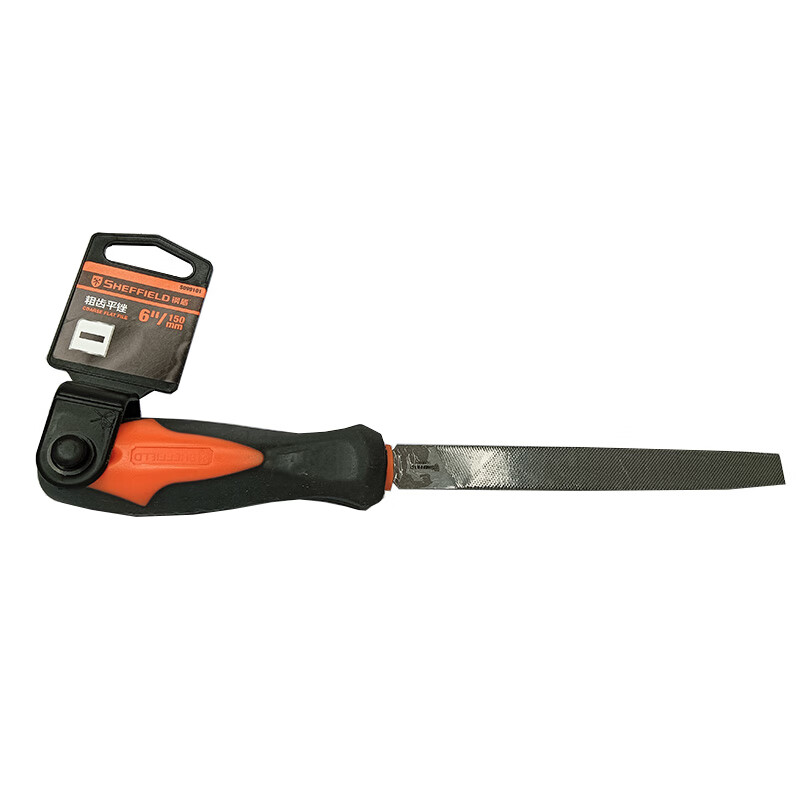 钢盾(SHEFFIELD) S099101 粗齿平锉6[家用]高清大图