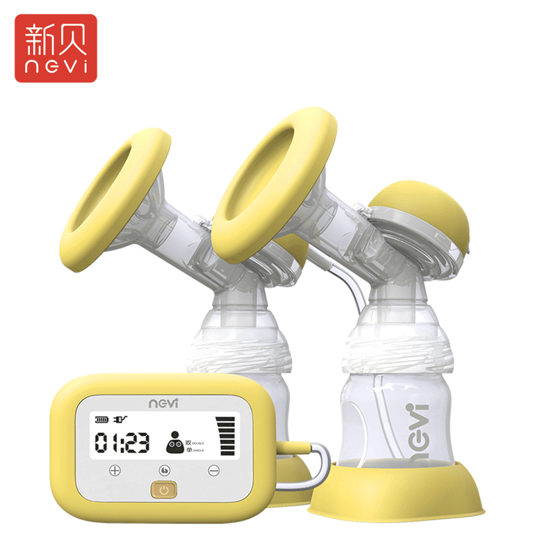 新贝智能液晶电动单双边吸乳器 XB-8636