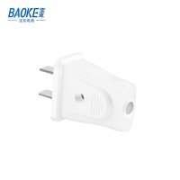 宝克（BAOKE）接线插头10A单相两级可拆线插头20个/盒 BKT-01 1盒